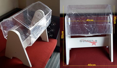 dubai raffle box renting company